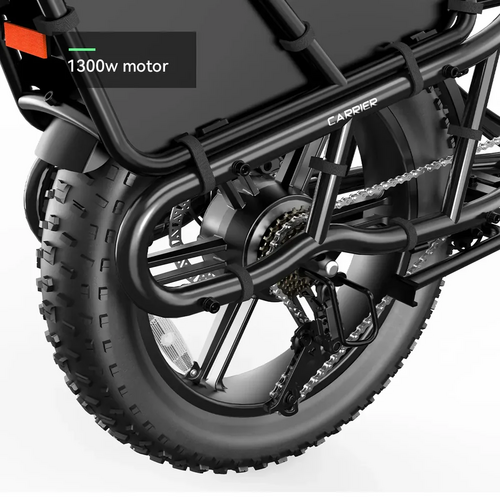 Električno kolo TST Carrier 20'' Long Tail Cargo E-bike, 3.0 Tire