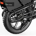 Električno kolo TST Carrier 20'' Long Tail Cargo E-bike, 3.0 Tire
