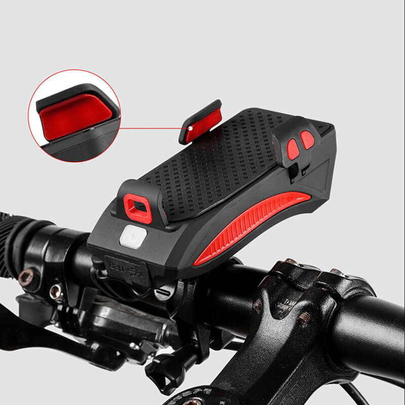COBRA front light with phone carrier and horn Internal battery 4000mah