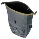 Torba za kolo Basil Navigator Storm L - single bag MIK Hooks - 25-31L - črna