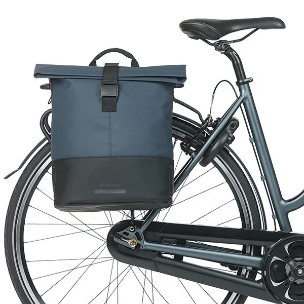 Torba za kolo Basil Cove - shopper MIK Hooks - 14–16L - navy/black