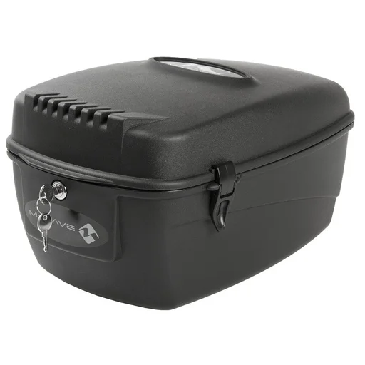 M-WAVE Amsterdam Box L carrier top case w/ lock