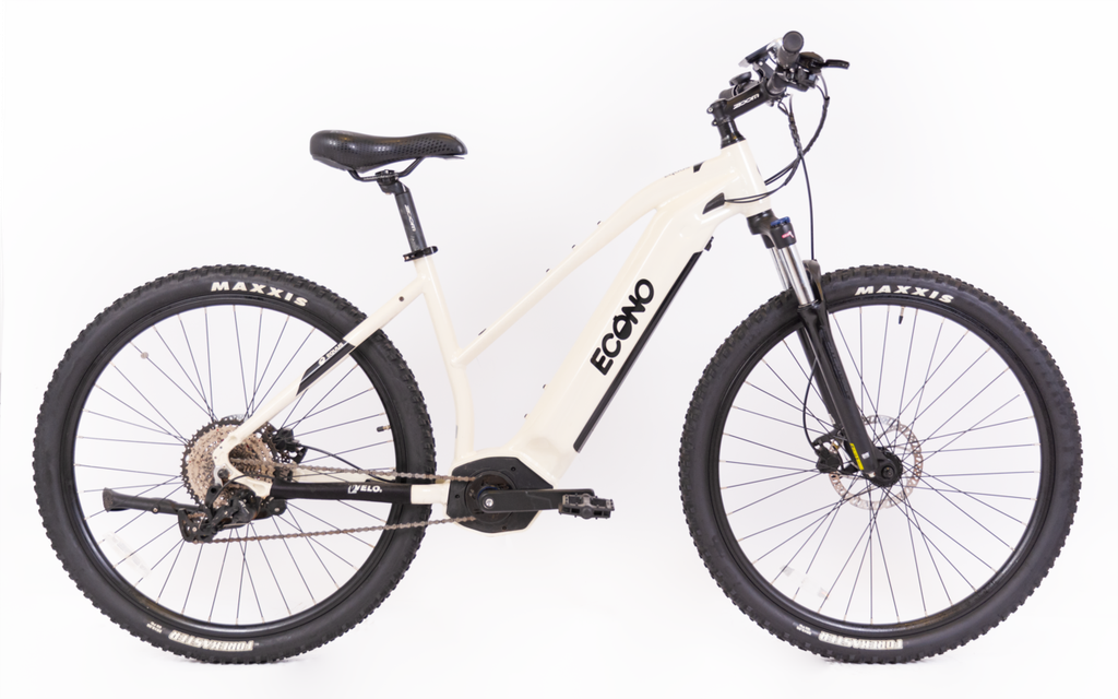 Electric bike ECONO Equus MTB C4 trapez cream white 2024