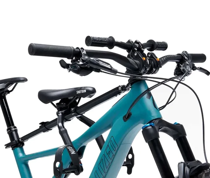 Kids Ride Shotgun PRO Combo Children's Bike Seat + handlebar