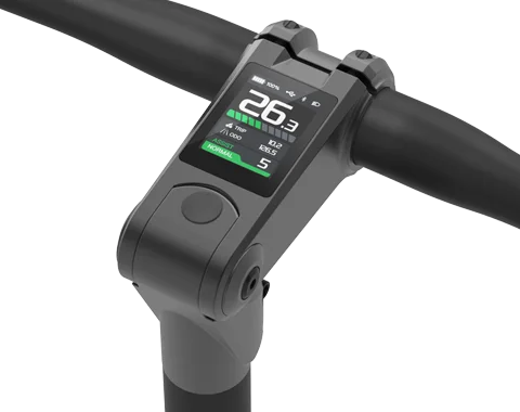 Stem ECONO M300C-BH 31.8 E:81mm / Integrated cables and integrated display