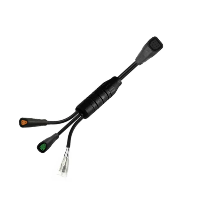 Front cable BAFANG EB 1T3 H, Main cable 750mm, Front light 400mm, Display 500mm, BMS 100mm