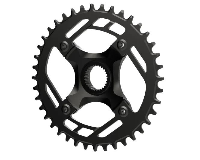 Sprednji verižnik (Chainring) 38T, BAFANG CW G333.1B, CL53 (M410) z ščitnikom verige