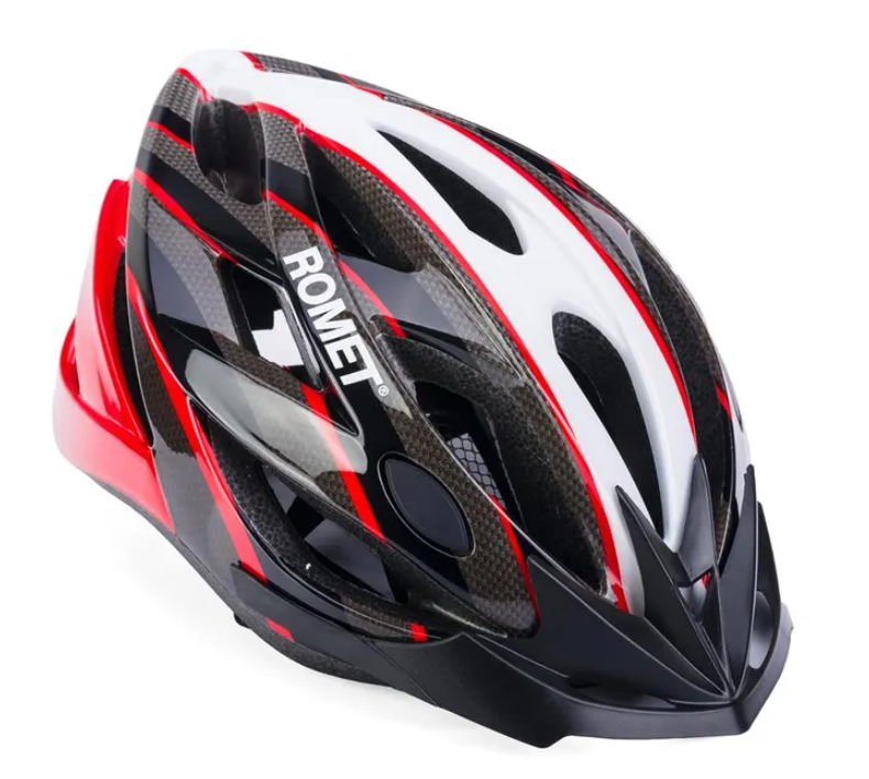 Cycling helmet ROMET 103, M 55-58, White, black, red