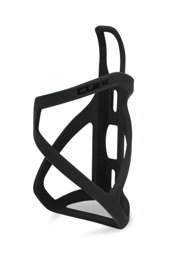 Bottle Cage CUBE HPP SIDECAGE LEFT MATT BLACK'N'GLOSSY BLACK