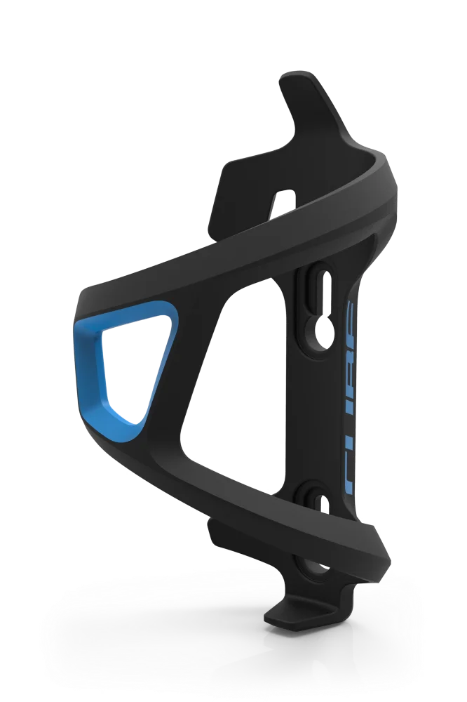 Bidon Cube HPP Sidecage Left, Black'n'blue