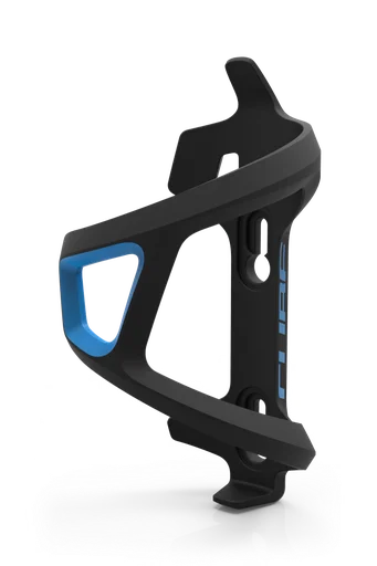 Nosilec bidona Cube HPP Sidecage left, black'n'blue