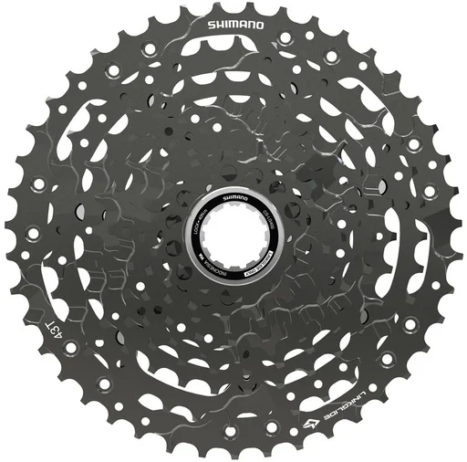 Zadnji verižnik (Rear sprocket) 10s, 11-43T, Shimano CS-LG400, Cues