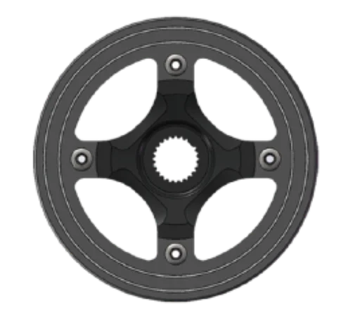 Sprednji verižnik (Chainring) 38T, BAFANG CW PA211.1A, s ščitnikom verige