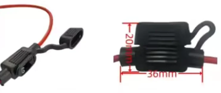 Nosilec mini varovalke - 14AWG