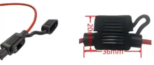 Mini fuse holder - 14AWG