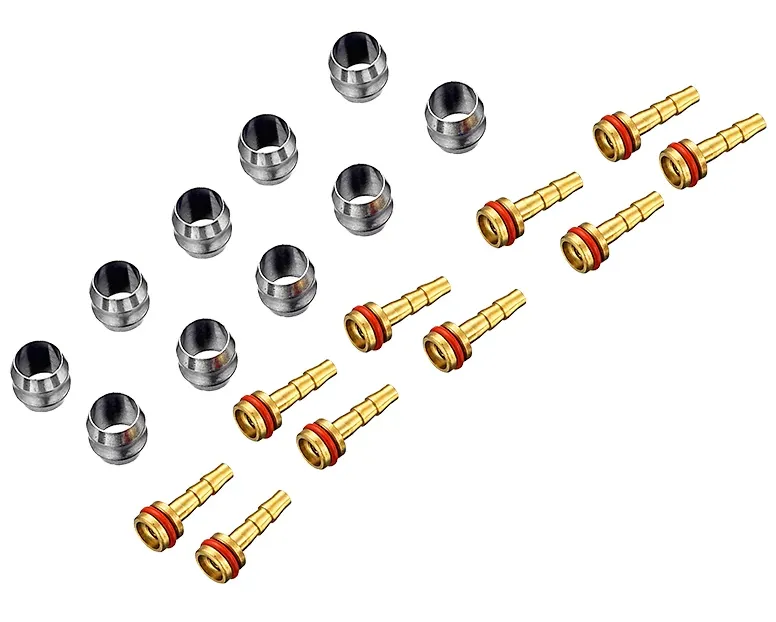 Tektro hydraulic brake kit #10, 5.0mm, olives, inserts with o-ring