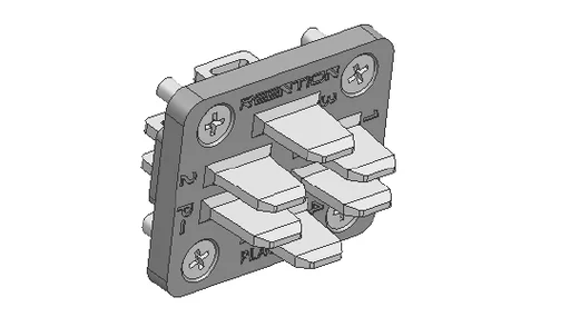 ELK (nosilec baterije) 6PIN male plug set PLA1222