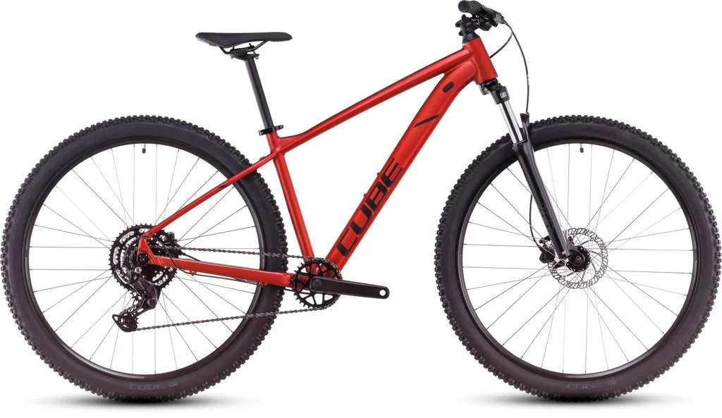 Mountain bike CUBE AIM PRO 2025 fireorange´n´black
