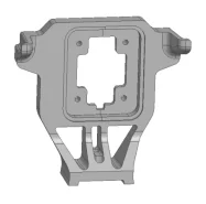 ELK (nosilec baterije) alu parts which holds the male connector