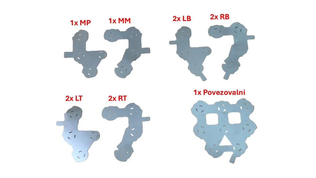 Nickel straps cut for ELK 36V 21700/10S4p-A