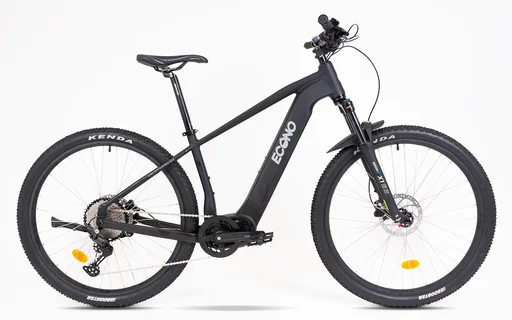 Electric bike ECONO Gams MTB C7 LTD Matt black 2025 (M, 520Wh (15Ah))