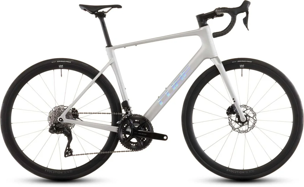 Road bike CUBE Attain C:62 SLX sleekgrey´n´prism 2026
