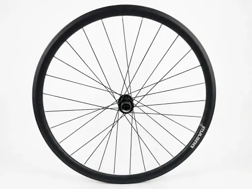 Front wheelset 28'' PULSAR Gravel H:30mm ETRTO: 662x19C 12x100 IS 14G/28H/center lock/black