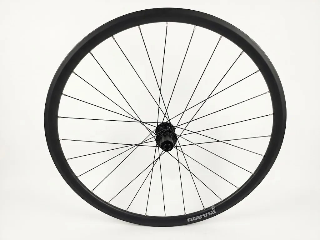 Zadnji obročnik 28'' PULSAR Gravel H:30mm ETRTO: 622x19C 12x142 IS SH 14G/28H/center lock/black