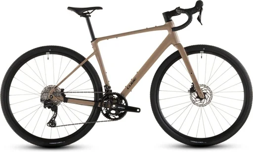 Gravel bike Cube Nuroad Race cappuccino´n´black 2026 (M)