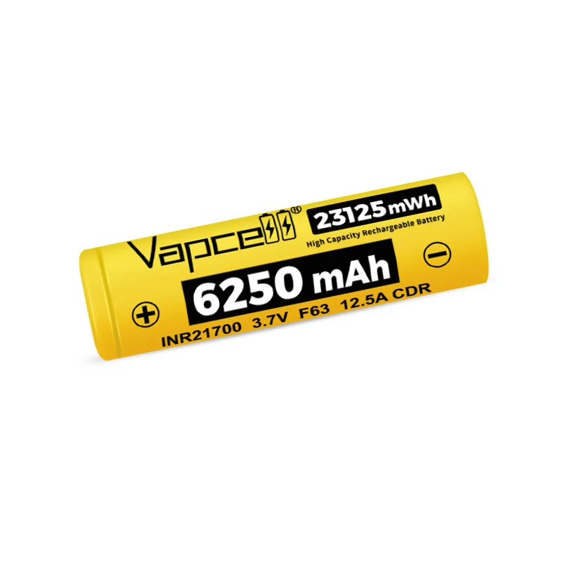 Baterijska celica Vapcell F63 21700 6250mAh 12,5A