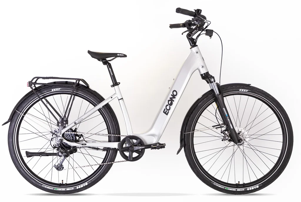 Electric bike ECONO Apes CITY EER3 520Wh Aluminium Grey 2025