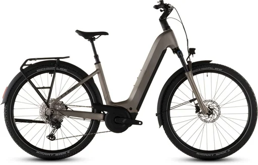 Električno kolo CUBE Nuride Hybrid Pro 800 flashstone´n´chrome Easy Entry 2026 (46 cm)