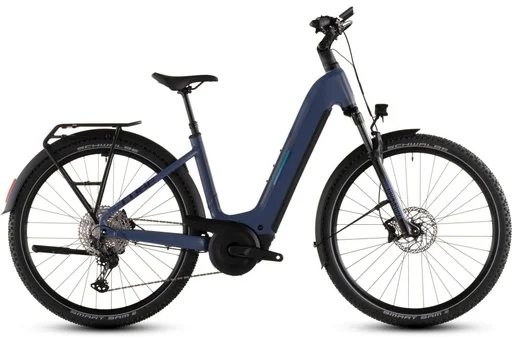 Electric bike CUBE Nuride Hybrid EXC 800 jeansblue´n´blue Easy Entry 2026 (46 cm)