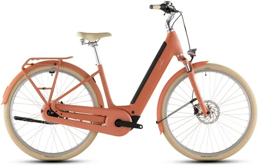 Electric bike CUBE Aruba Hybrid 600 papaya´n´creme Easy Entry 2026 (46 cm)