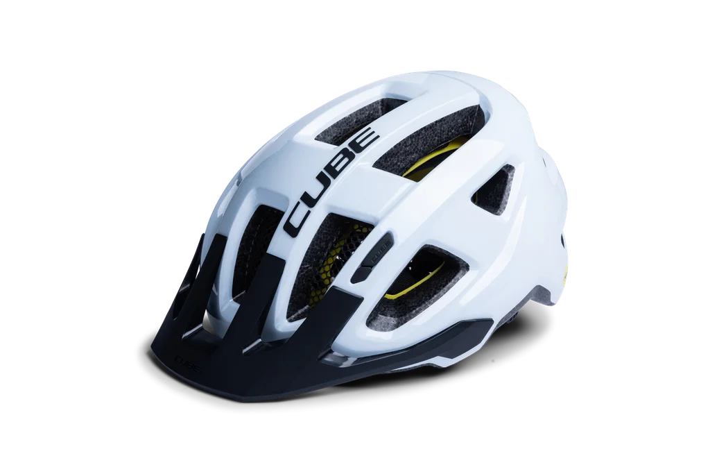 Cycling helmet CUBE FLEET MIPS, White, M - 52-57