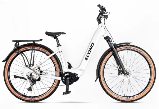 Electric bike ECONO Gams SUV 29 EEC6 Aluminium grey, 2026 (L, 520Wh (15Ah))