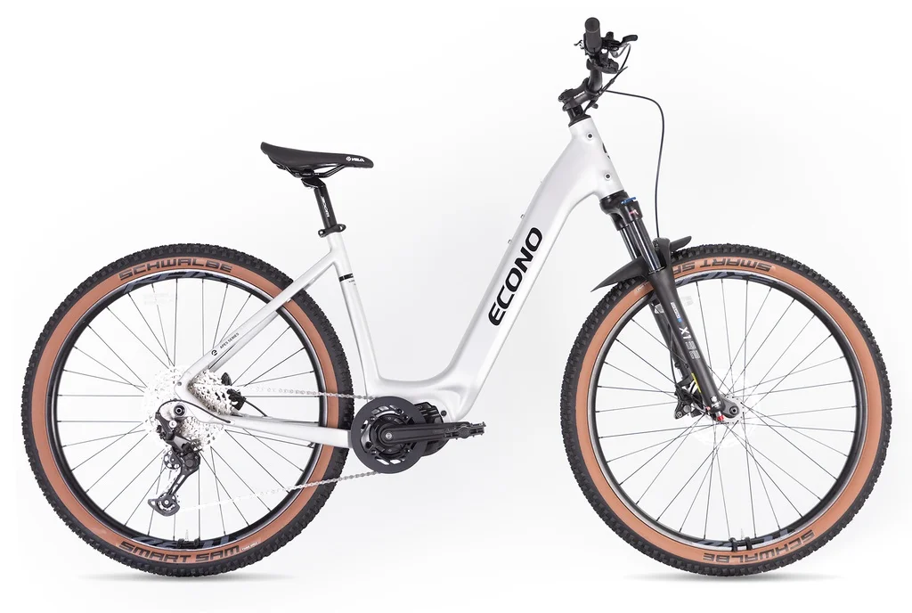 Electric bike ECONO Gams MTB 29 EEC7 Aluminum grey, 2026