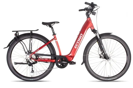 Električno kolo ECONO Apes City 28 EER4 Wine red, 2026 (L, 520Wh (15Ah))