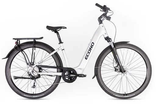 Električno kolo ECONO Apes City 28 EER4 Aluminium grey, 2026 (S/M, 520Wh (15Ah))