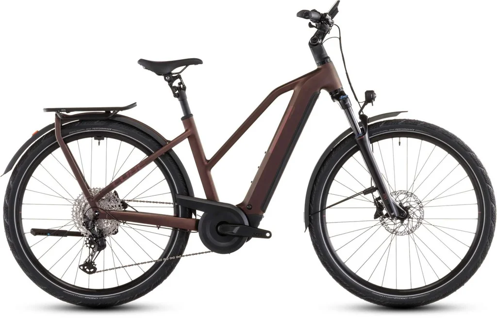Electric bike CUBE Kathmandu Hybrid Pro 800 sunglow´n´chrome Trapeze 2026