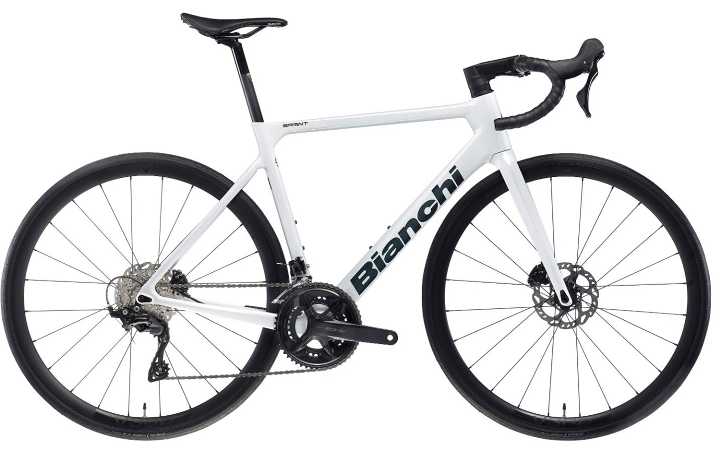 Road bike BIANCHI SPRINT ICR SHIMANO 105 12S SI WHITE