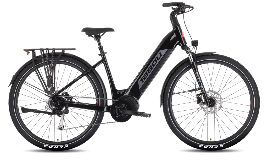 Electric bike TABOU 26 MONO UP 2 JR, 720Wh, black/red 2026
