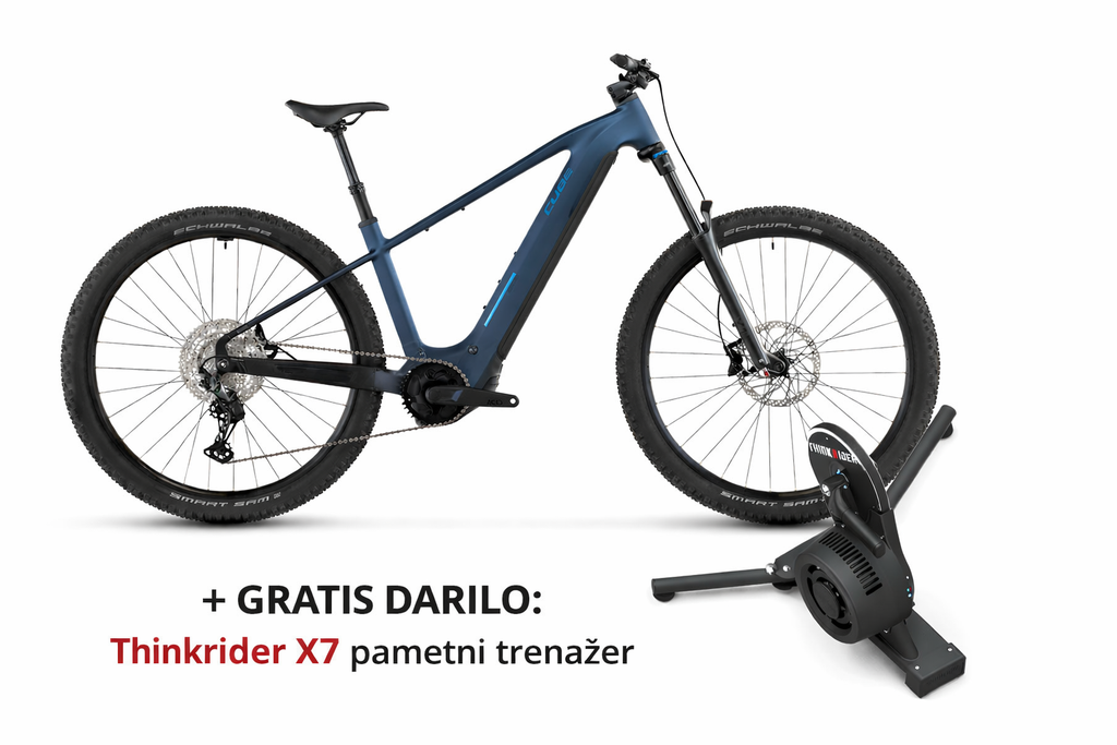 Electric bike Cube Reaction Hybrid Pro 800 nebular´n´dazzle 2026 + THINKRIDER X7