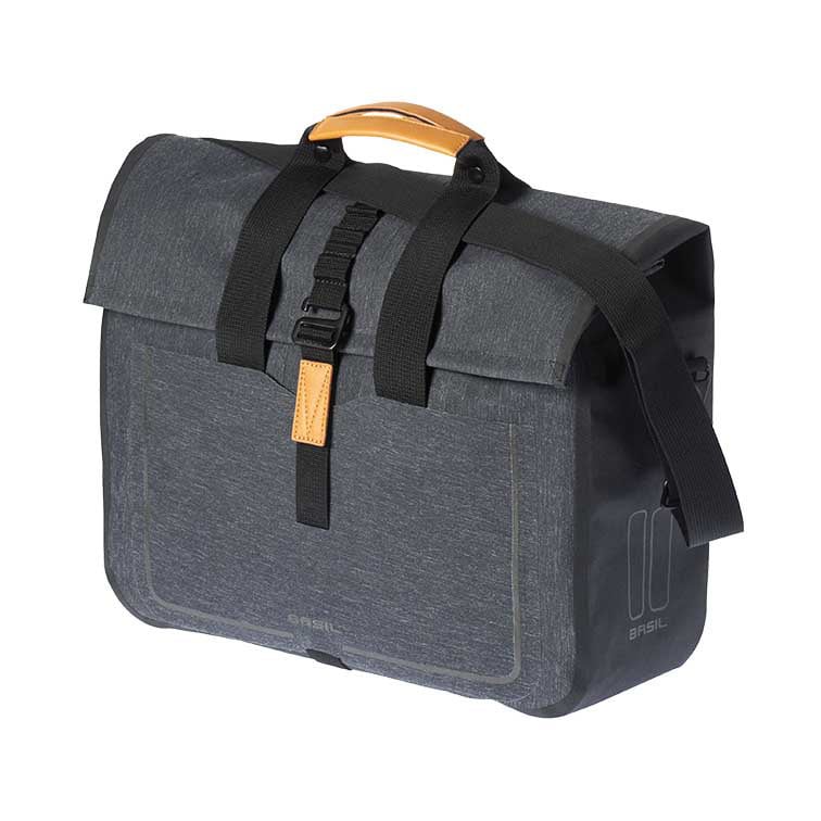Torba za kolo Basil Urban Dry business fietstas MIK, 20l, črna