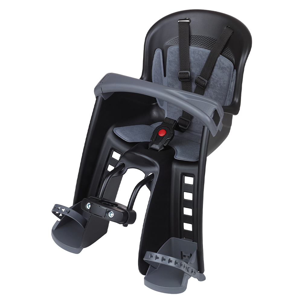 Bilby Jr+ Child seat – front mounting, black/dark grey