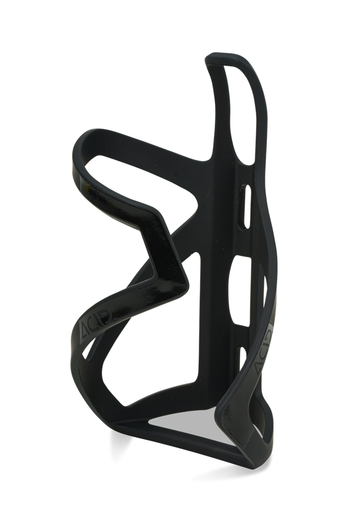 Bottle Cage Cube HPP Sidecage Matt Black'n'glossy