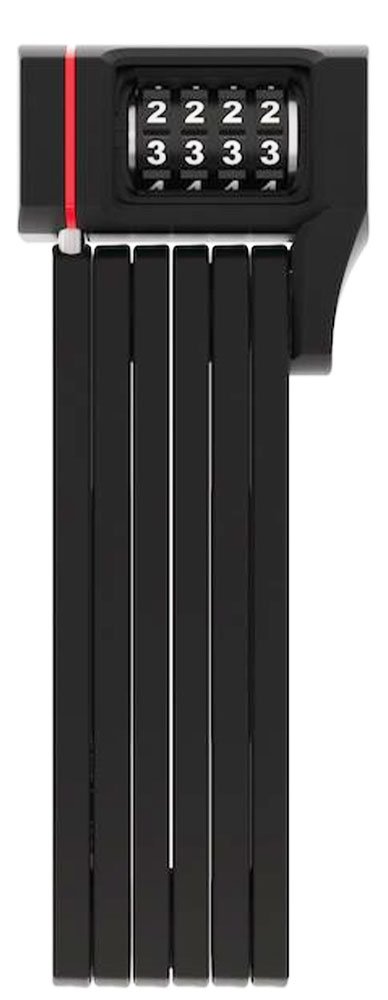 Ključavnica za kolo ABUS BORDO UGRIP 5700K/80 COMBO BLACK SH 87791-9