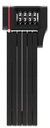 Ključavnica za kolo ABUS BORDO UGRIP 5700K/80 COMBO BLACK SH 87791-9