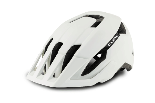 Kolesarska čelada CUBE STRAY WHITE, S 49-55