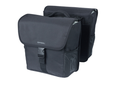 Torba za kolo Basil City, Double bag, MIK, 28-32l, črna